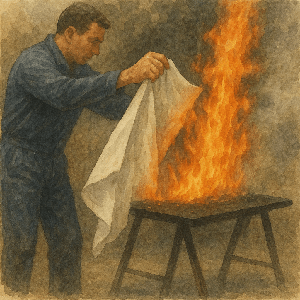 Who Invented the Fire Blanket? The Surprising Story Behind Your Kitchen's Silent Hero
